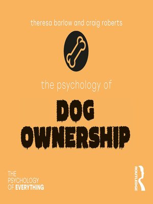 cover image of The Psychology of Dog Ownership